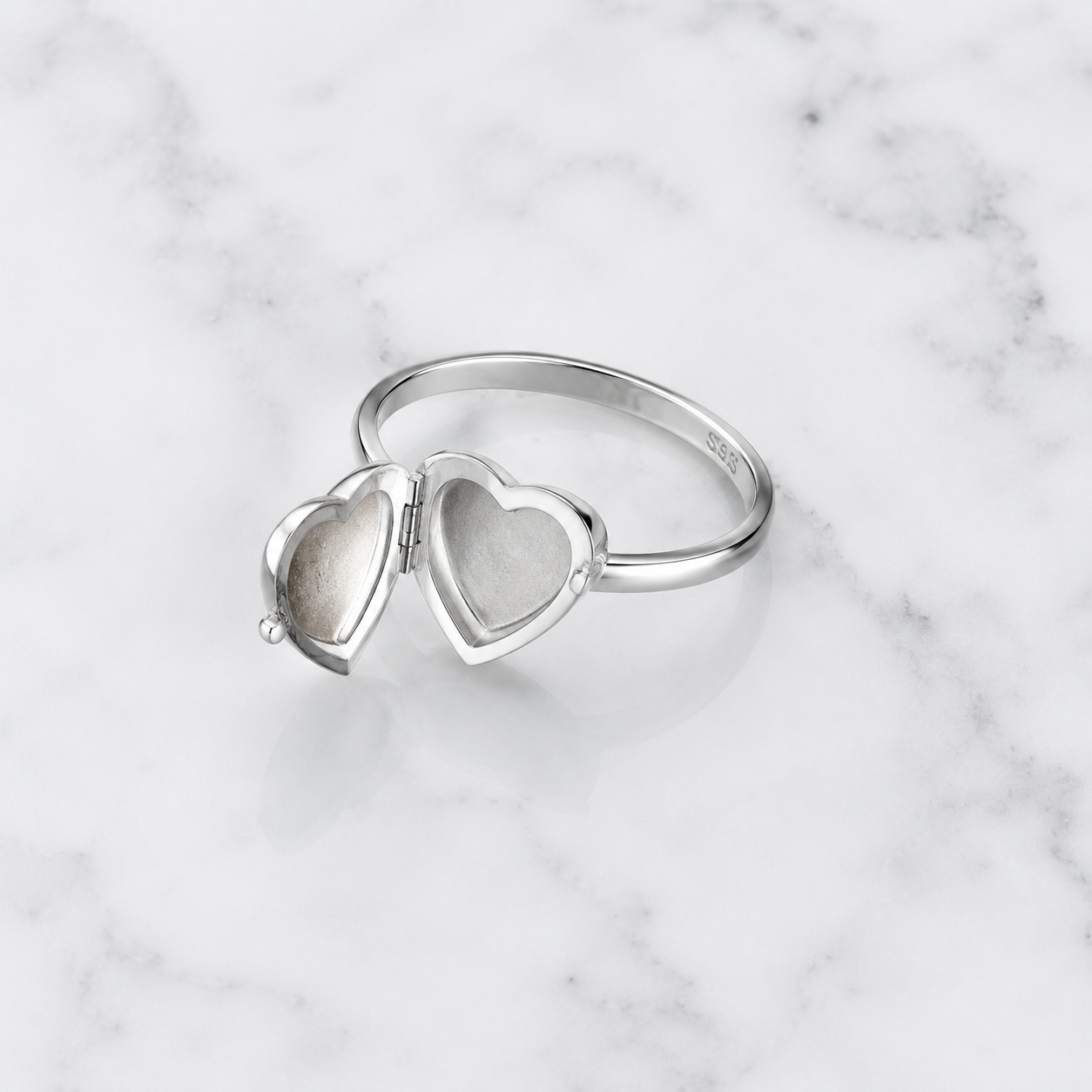 Heart Locket Ring