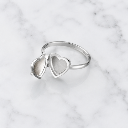 Heart Locket Ring